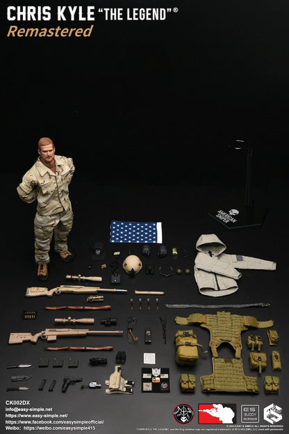 1:6 scale Easy & Simple Chris Kyle The Legend Remastered Deluxe Version CK002DX