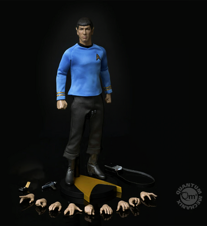 1:6 scale QMX Quantum Mechanix Star Trek Spock 12" Figure STR-0069