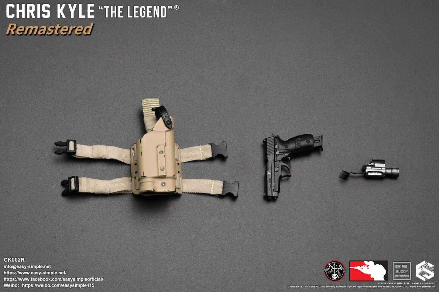 1:6 scale Easy & Simple Chris Kyle The Legend Remastered Regular Version CK002R