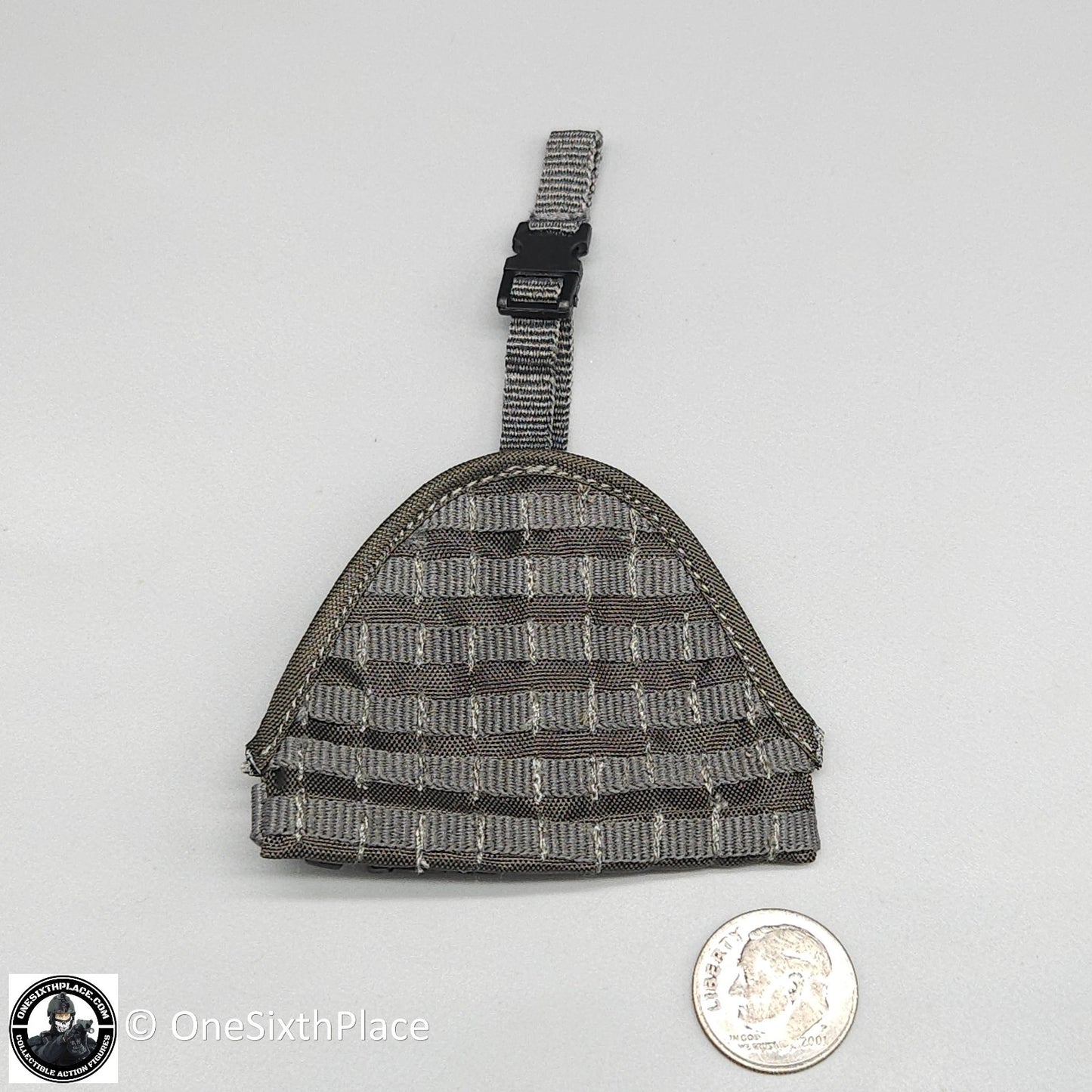 1:6 scale Easy & Simple ZERT Juggernaut Sully Gray Leg MOLLE Panel (x1)