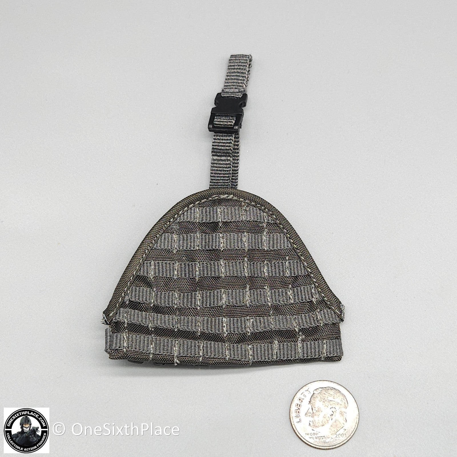 1:6 scale Easy & Simple ZERT Juggernaut Sully Gray Leg MOLLE Panel (x1)