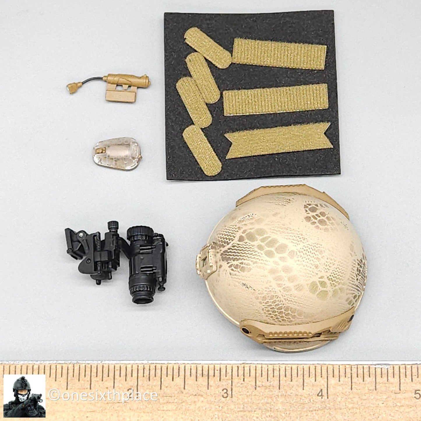 1:6 Easy & Simple Russian Special Operations Forces SSO Camo Helmet w/ NVG