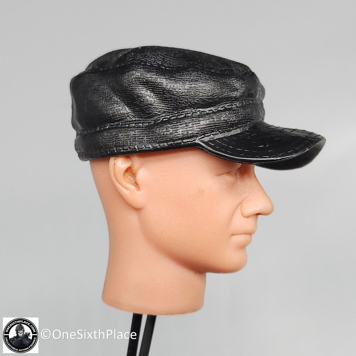 1:6 scale Hasbro GI Joe Molded Black Cap Hat for 12" Figures Ranger PMC