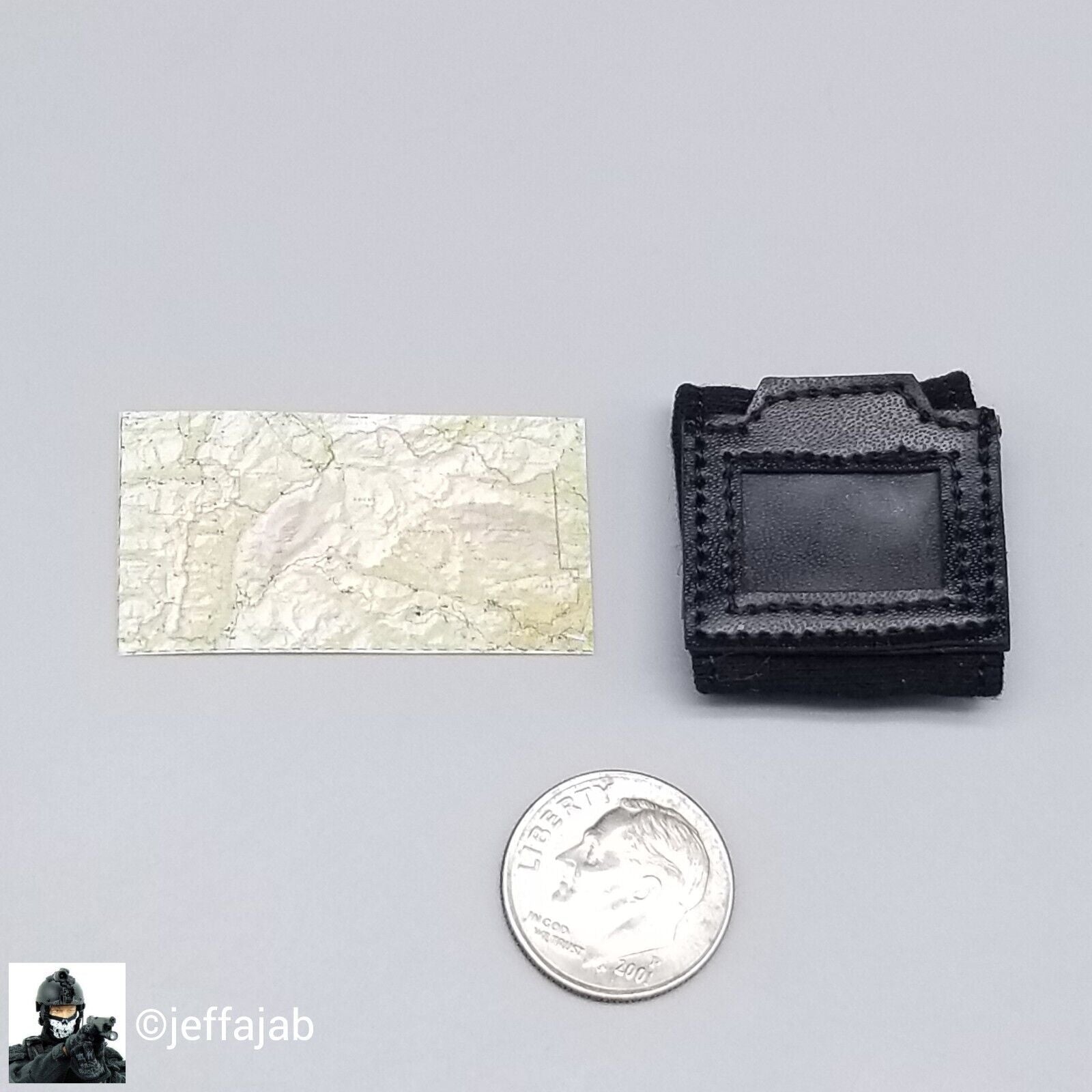 1:6 Easy & Simple Special Forces Group Crisis Response Force Map w/ Wrist Pouch