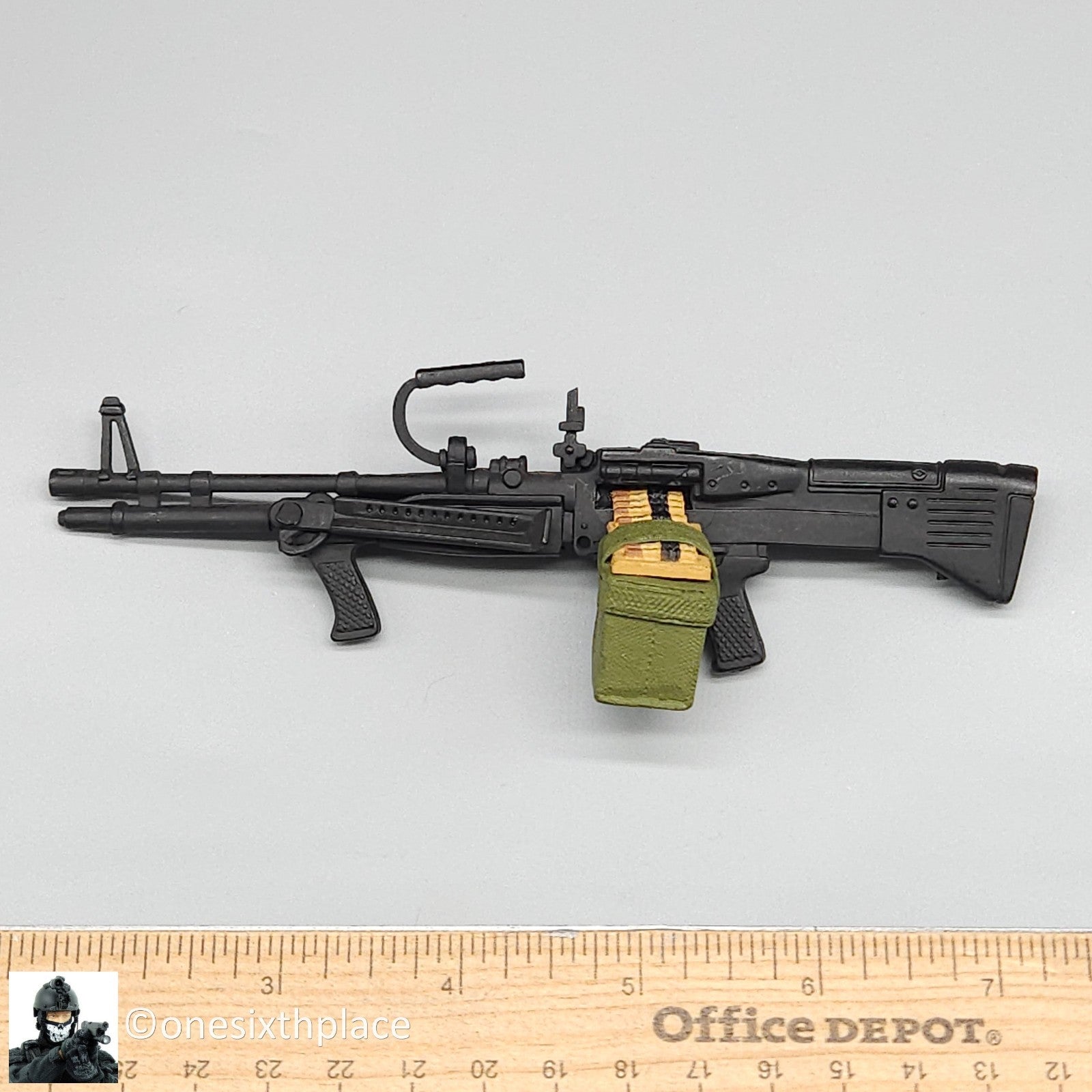 1:6 Ultimate Soldier MK43 Mod 0 Machine Gun for 12" Figures