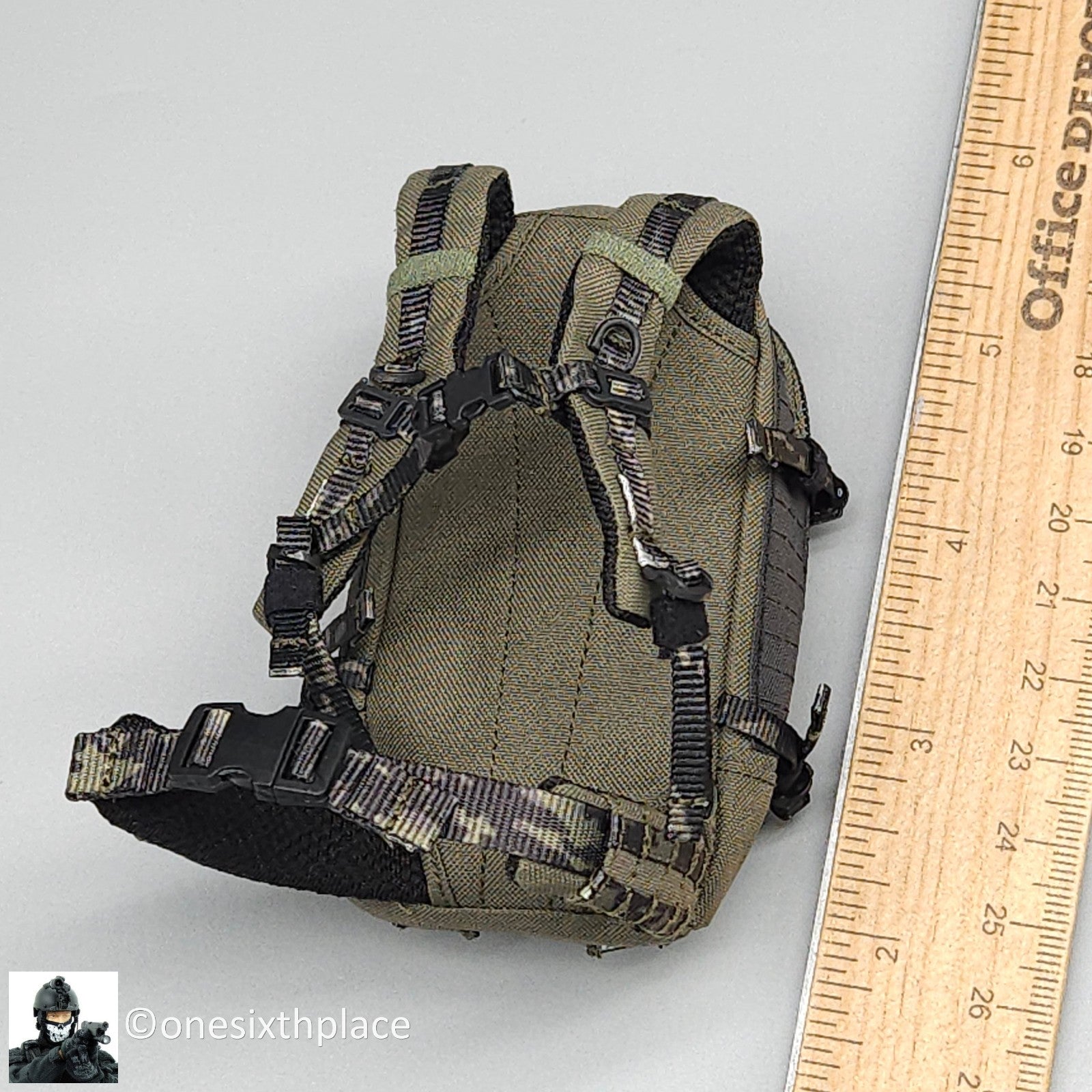 1:6 scale Easy & Simple Coalition Forces SAS Special Backpack for 12" Figure