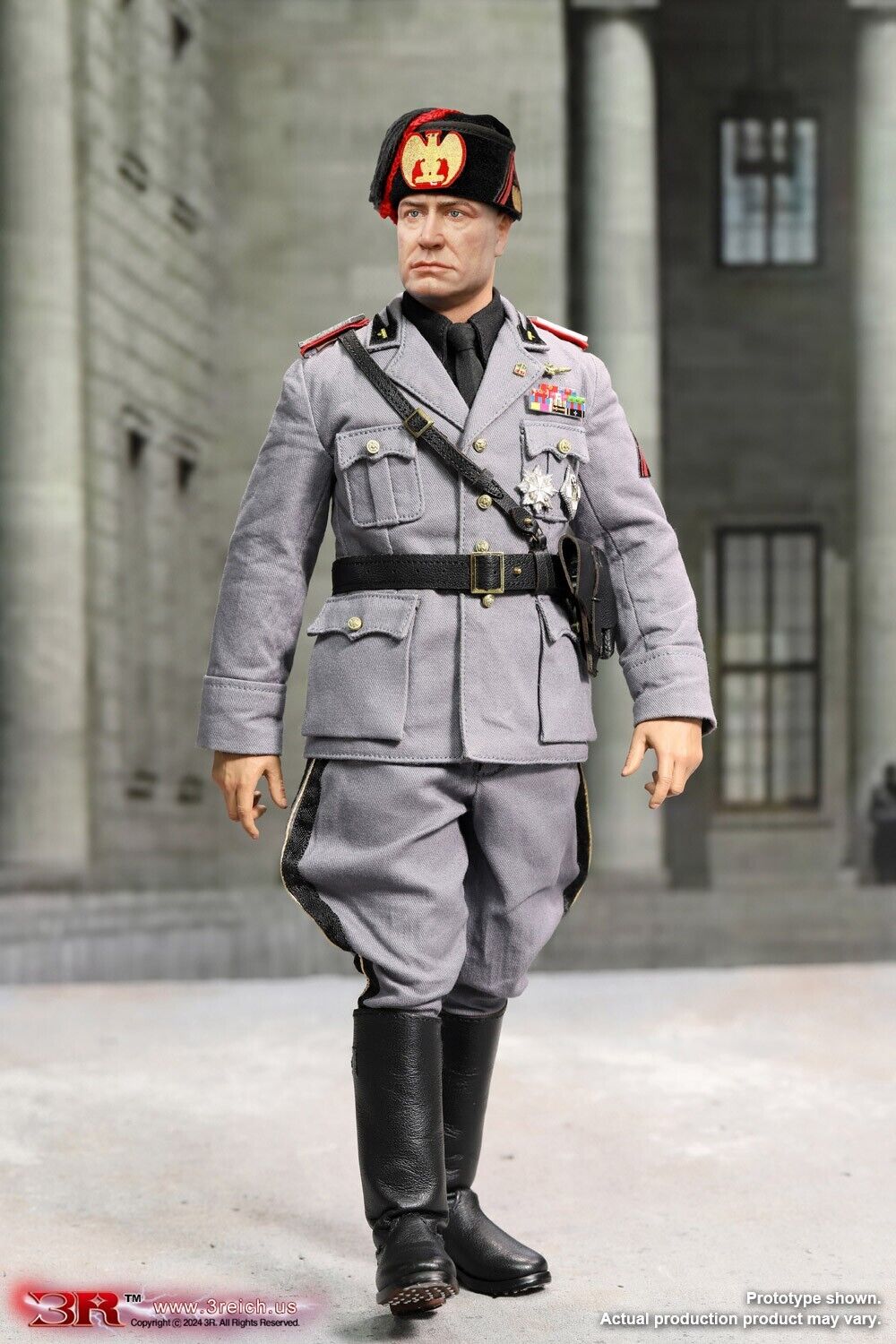 1:6 scale 3R DiD WWII Italian Leader Duce Benito Mussolini GM653