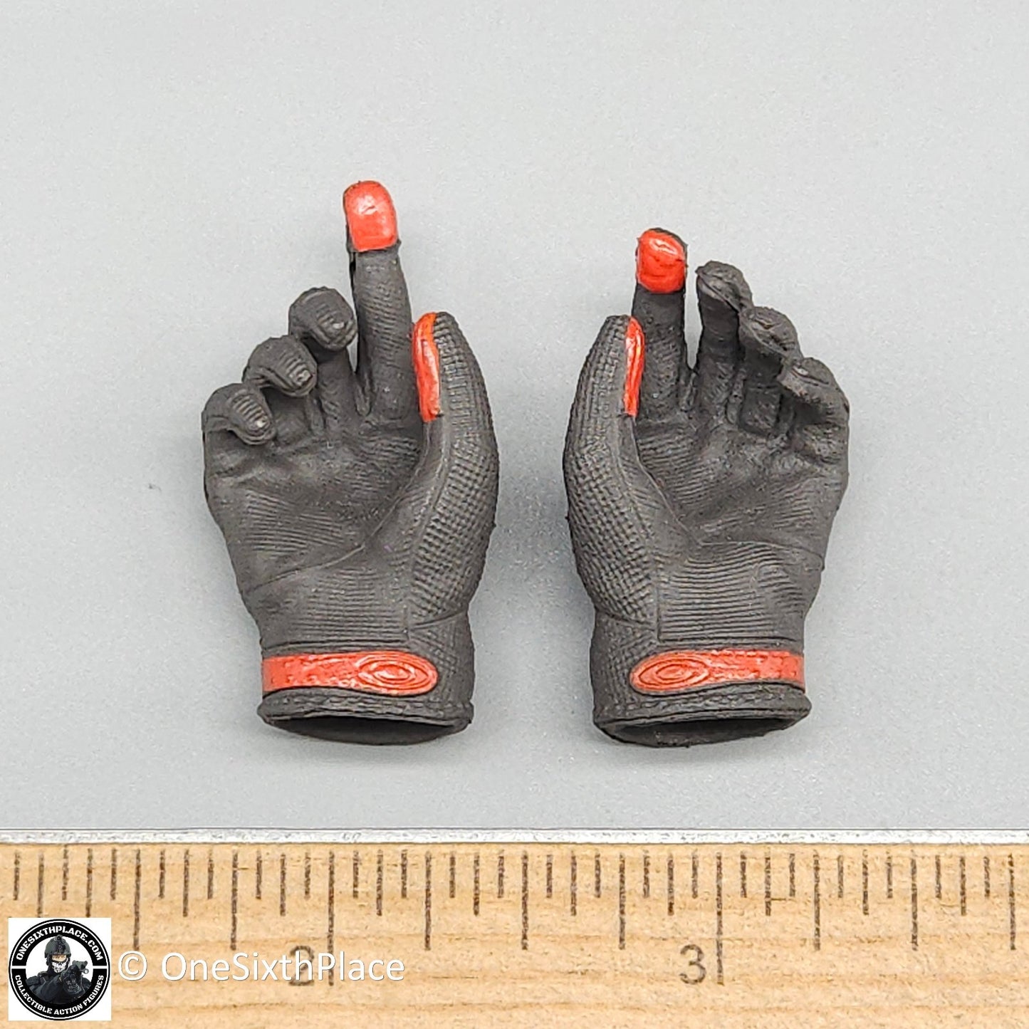 1:6 scale Easy & Simple ZERT Juggernaut Sully Gloved Hands for 12" Figures