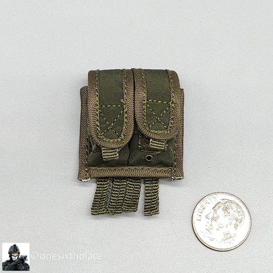 1:6 Easy & Simple Delta Force Chronology 2006 Green Double Rifle Mag Pouch