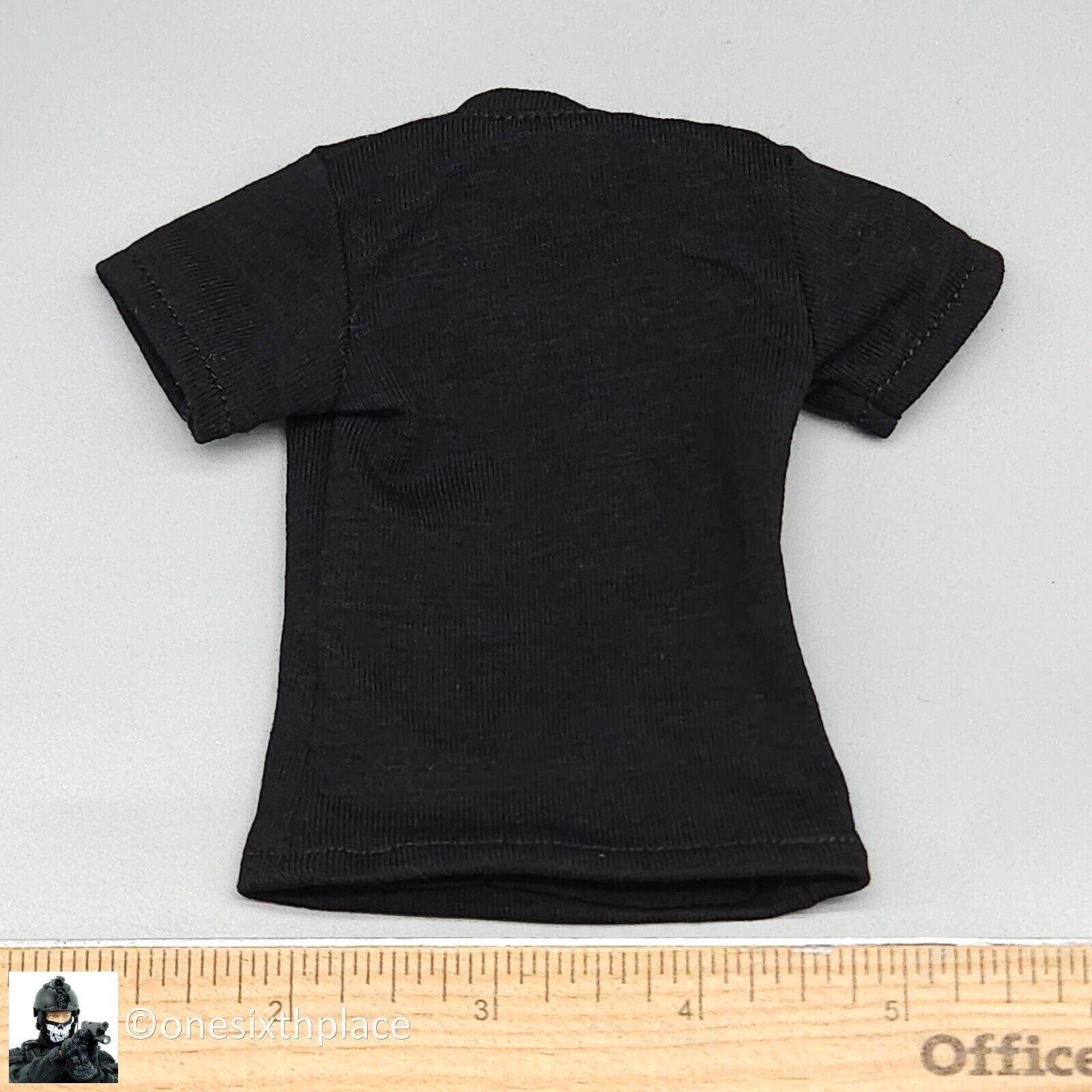 1:6 Easy & Simple Russian 561st Emergency Rescue Syria 2018 Mens Black T-Shirt