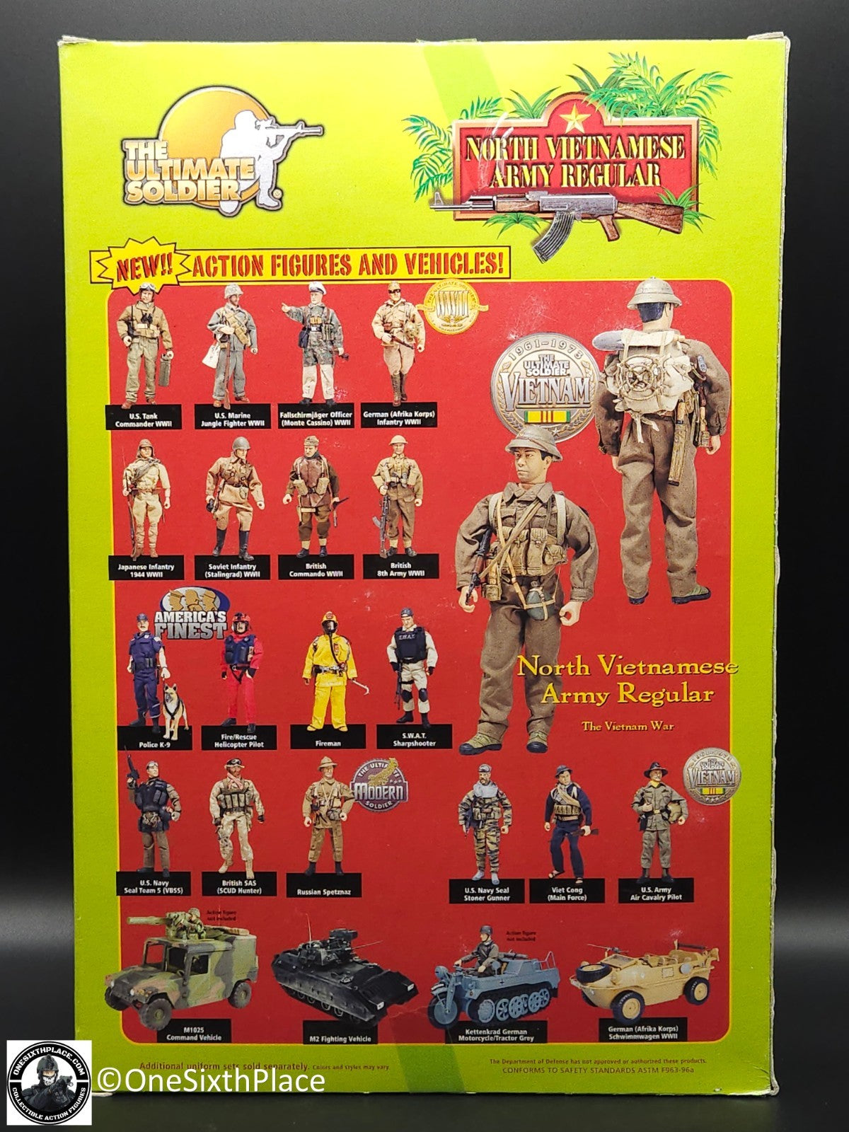 1:6 scale Ultimate Soldier Vietnam North Vietnam Army Regular 12" Action Figure