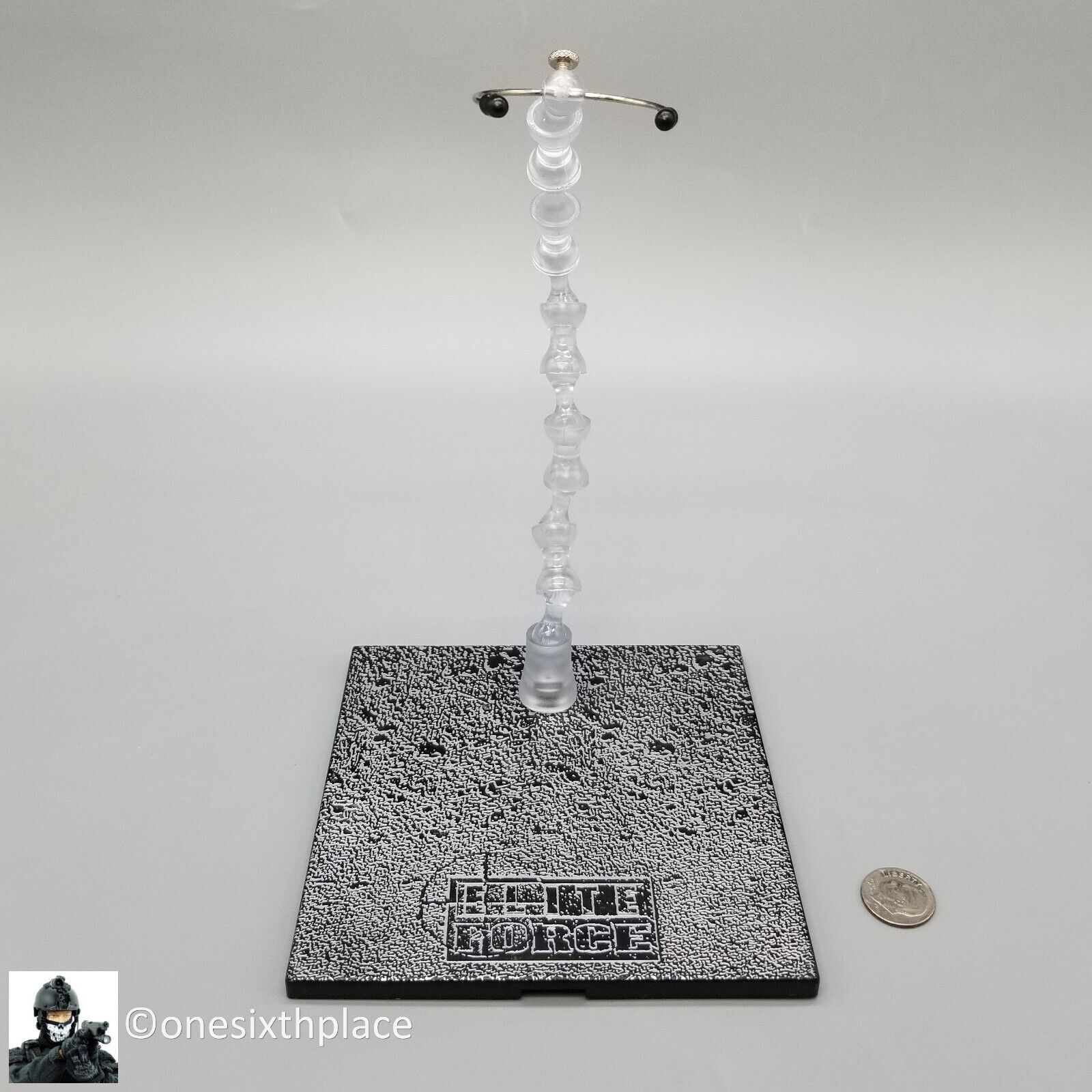 1:6 BBI Elite Force 12" Action Figure Display Stand Base for GI Joe Dragon Pilot