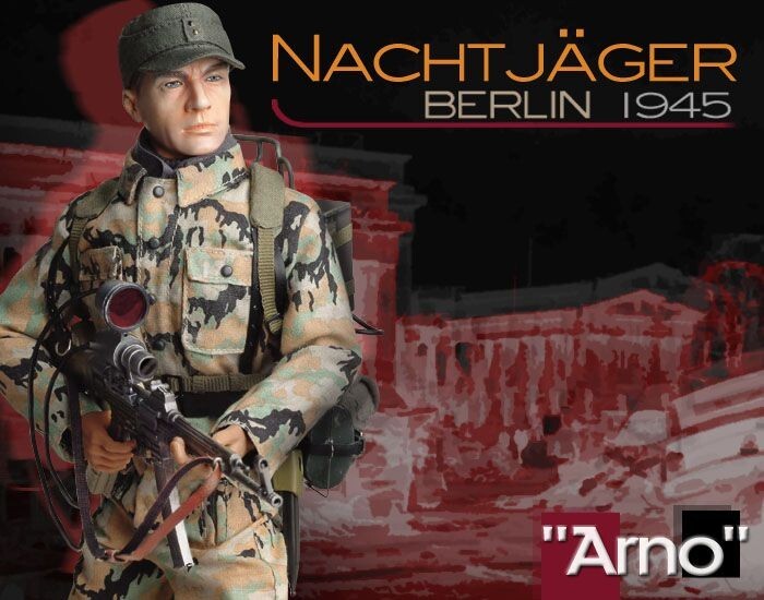 1:6 scale Dragon WWII German Arno Leibermuster Camouflage Uniform for 12" Figure