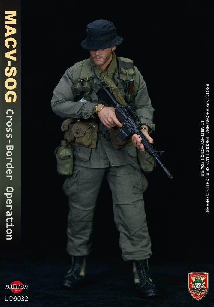 1:6 scale Ujindou Vietnam Cross-Border Operation Male Nude Body for 12" Figures