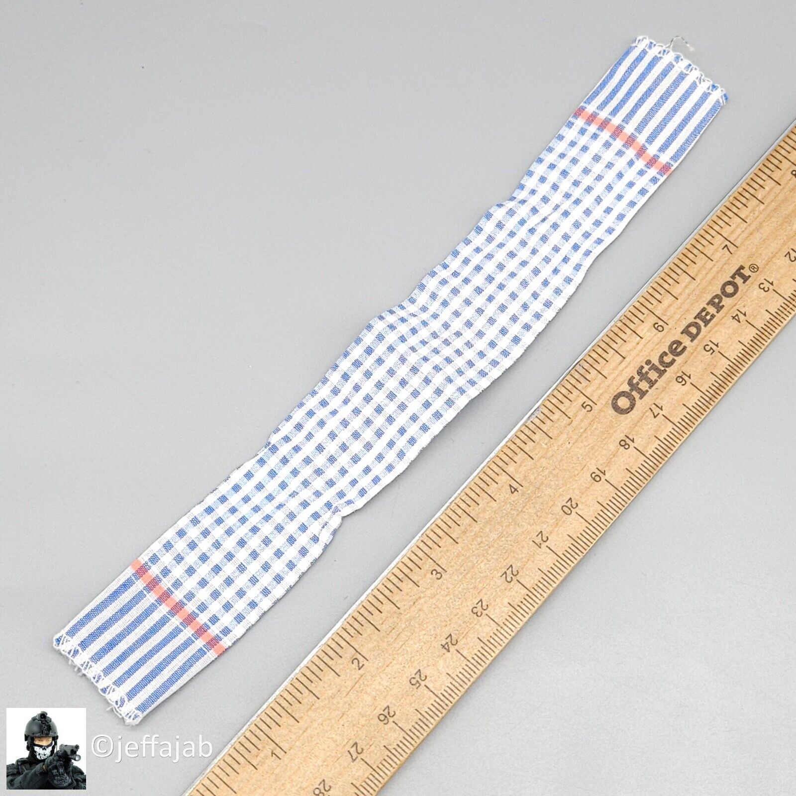 1:6 scale Dragon Vietnam Viet Cong Linh Checkered Scarf for 12" Figures