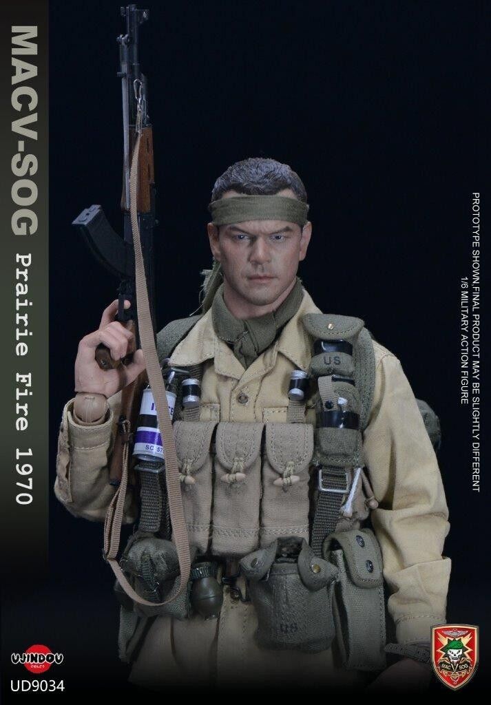 1:6 Ujindou Vietnam MACV-SOG Prairie Fire STABO Harness for 12