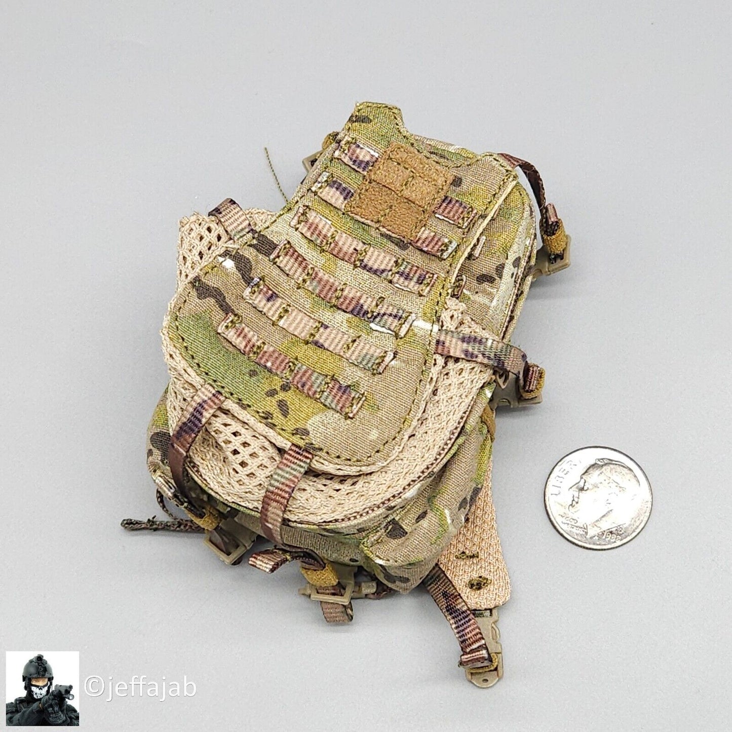 1:6 Easy & Simple 10th Special Forces Group Multicam Backpack for 12" Figures