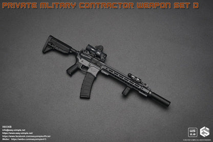 1:6 Easy & Simple Private Military Contractor Weapon Set D Ver. B for 12" Figure