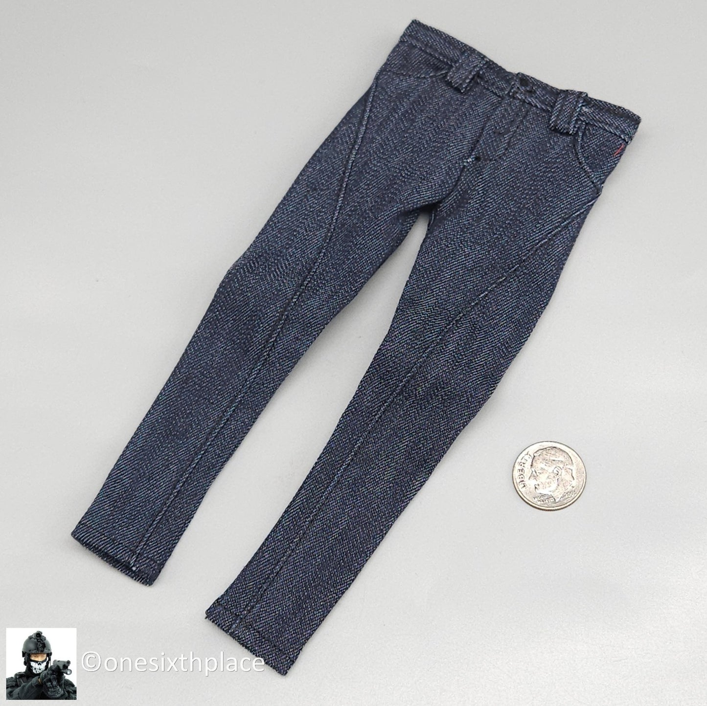 1:6 Triad Toys Odette Female Slim Denim Jeans Pants for 12" Figures