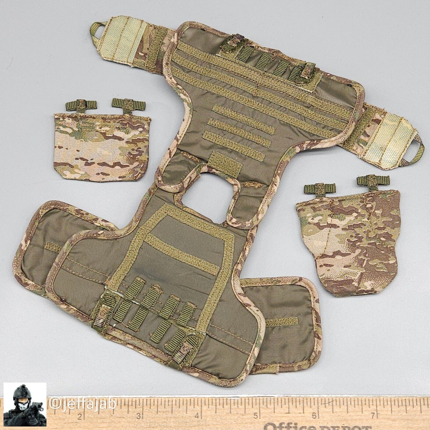 1:6 DamToys Russian Spetsnaz FSB Alpha Group Gunner Plate Carrier