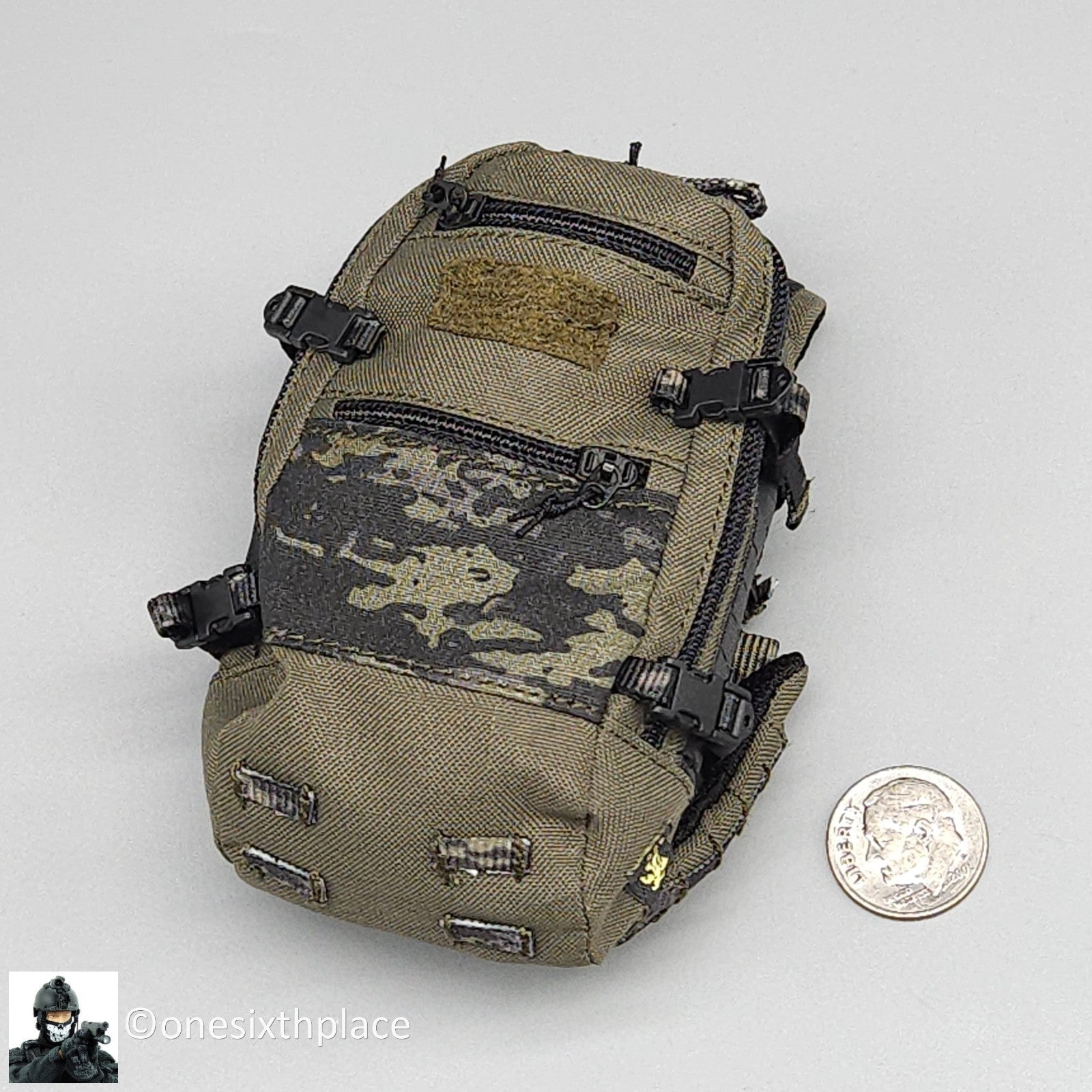 1:6 scale Easy & Simple Coalition Forces SAS Special Backpack for 12" Figure