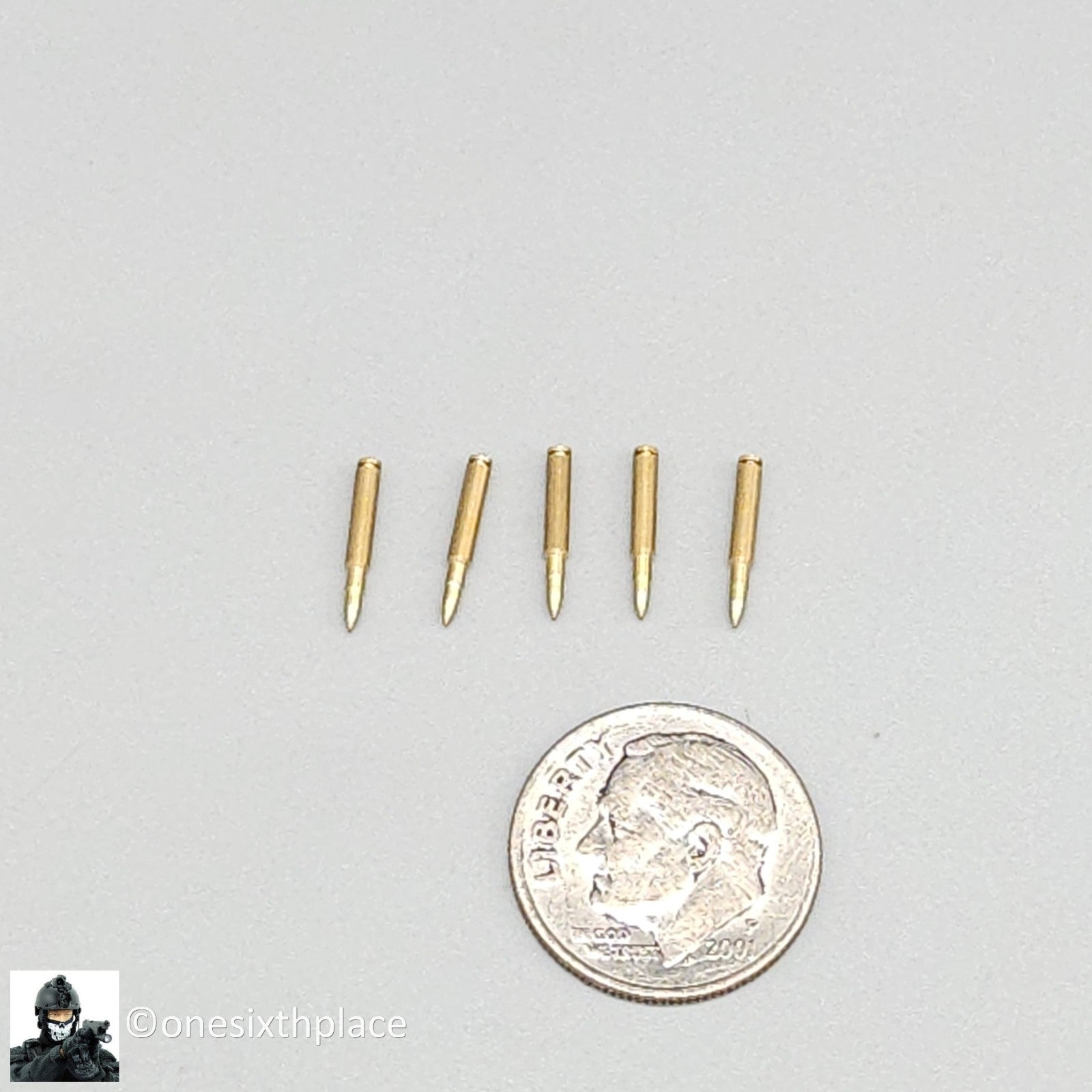 1:6 scale Ujindou Vietnam US Army 25th Infantry Metal Ammo Rounds for 12" Figure