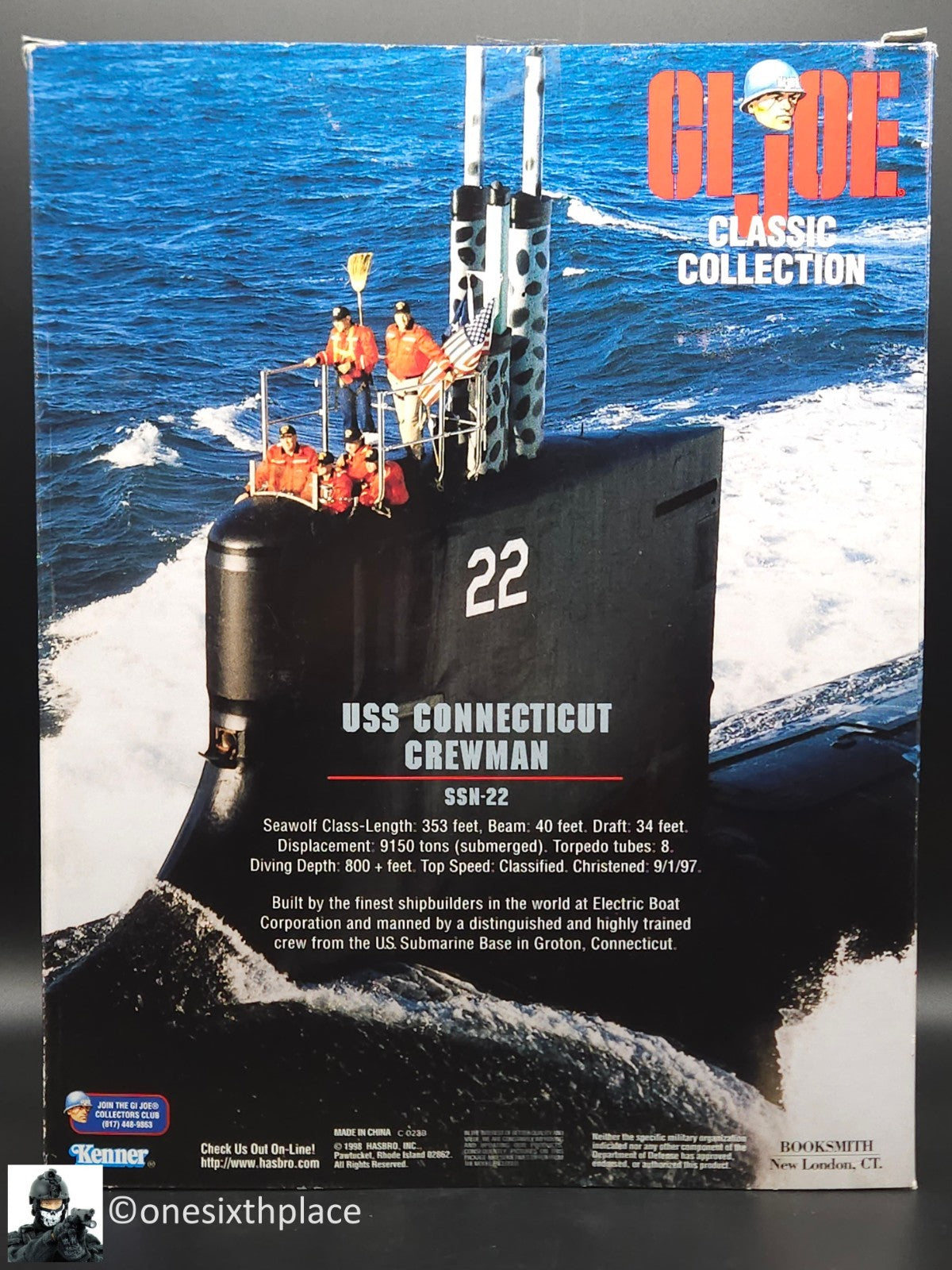 1:6 Hasbro GI Joe USS Connecticut Crewman Seawolf Commemorative Edition AA Body
