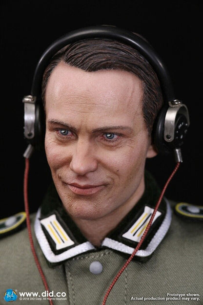 1:6 DiD WWII German Radio Operator Gerd Male Head Sculpt for 12" Figures D80133