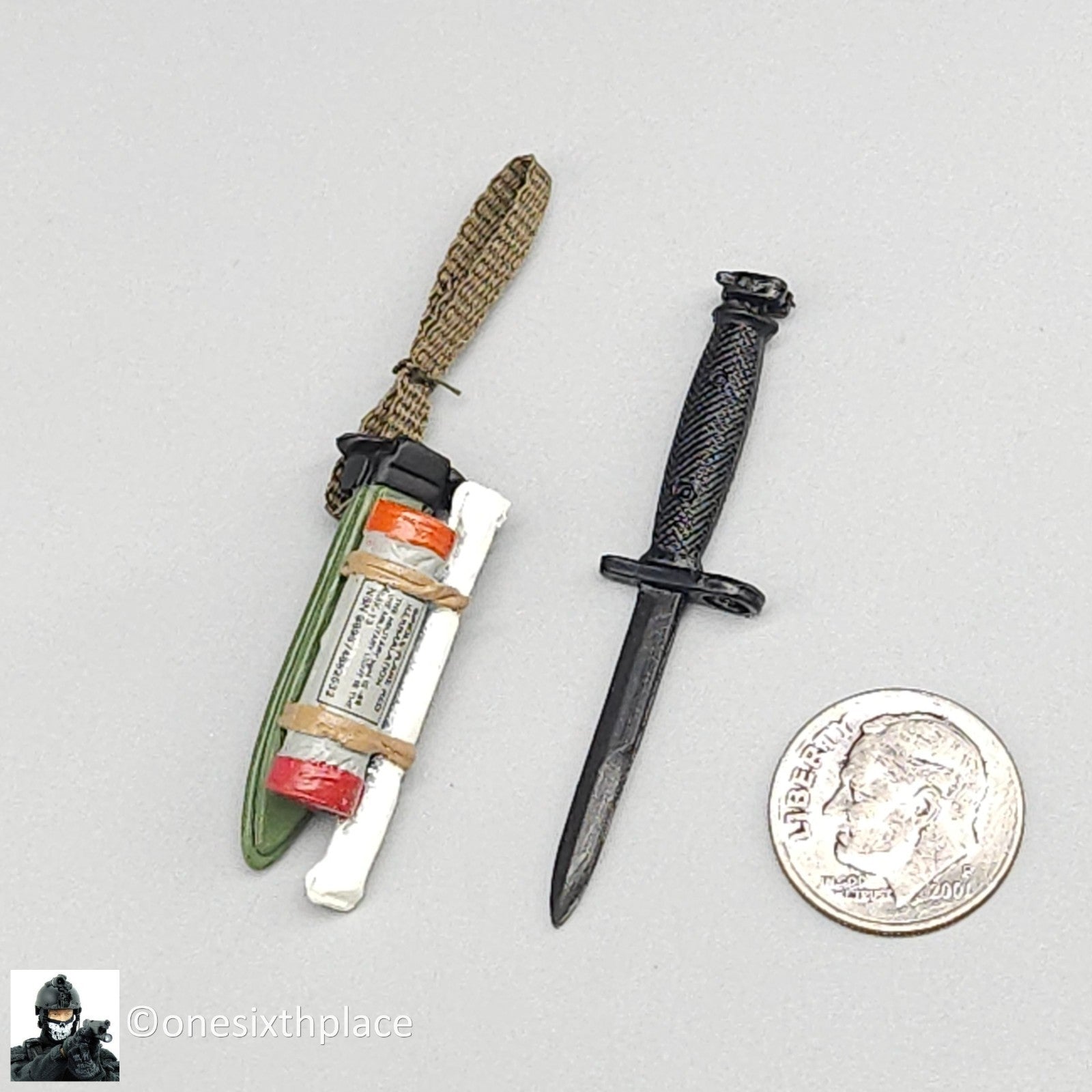 1:6 scale BBI USMC Force Recon Combat Knife for 12" Figures