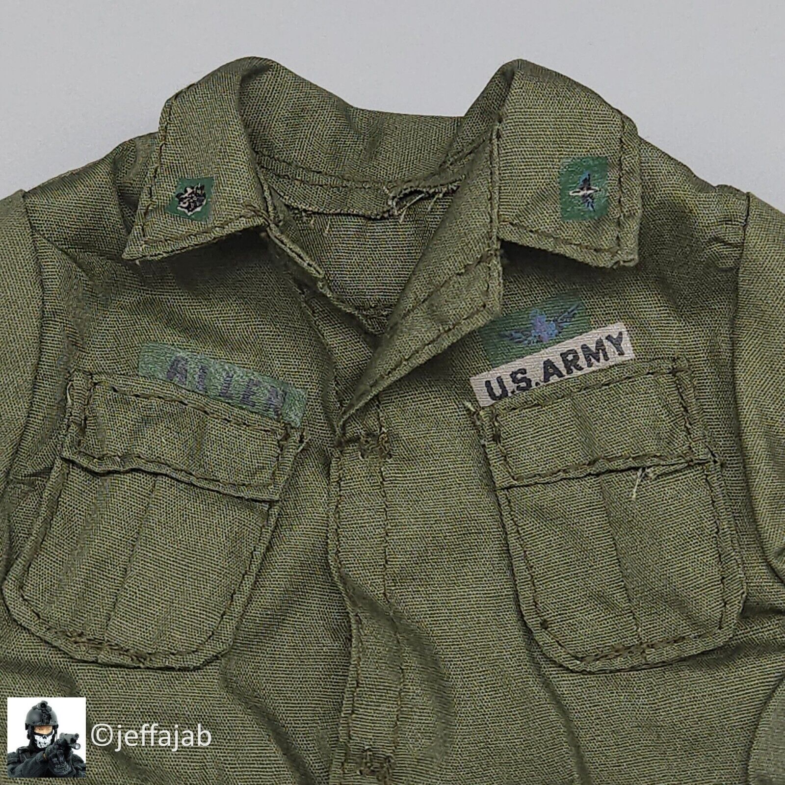 1:6 Ultimate Soldier US Vietnam Air Cavalry Pilot Uniform for 12" GI Joe Dragon