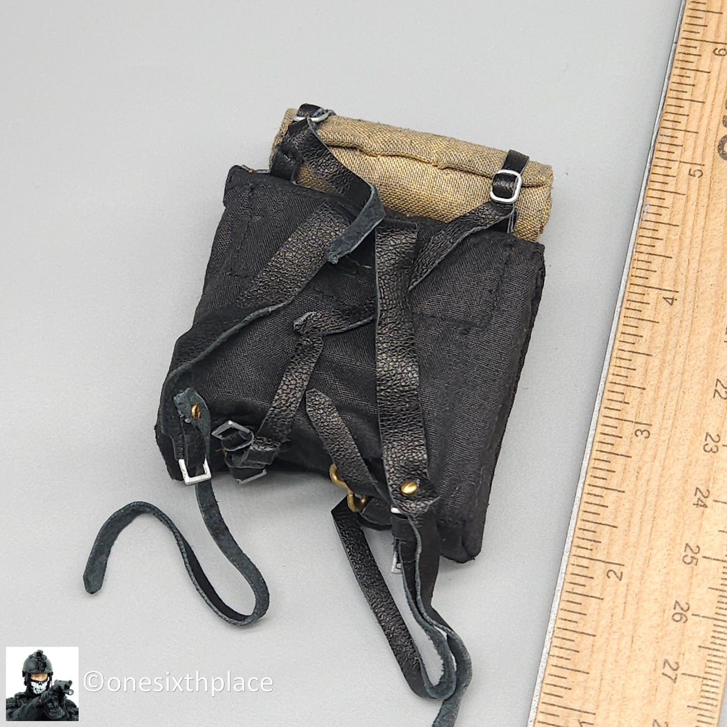 1:6 scale Sideshow Civil War 29th Alabama Infantry Knapsack for 12" Figures