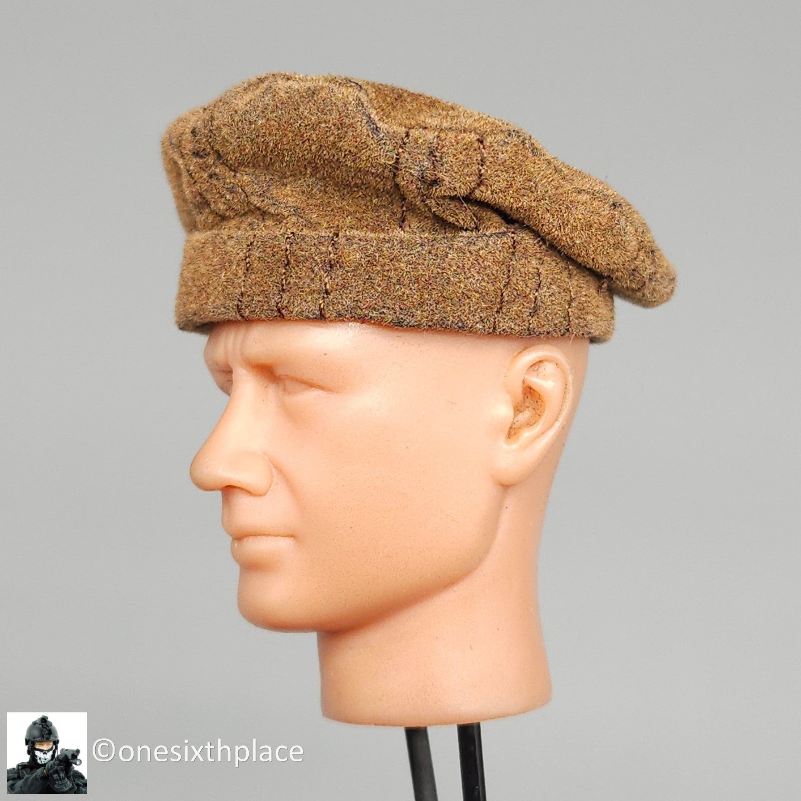 1:6 scale Dragon Delta Force Frank Afghan Pakol Hat for 12" Figures