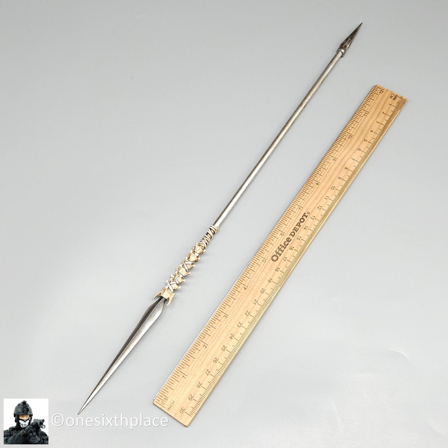 1:6 TBLeague PL2022-202B Hell’s Messenger Silver Spear (Plastic) for 12" Figures