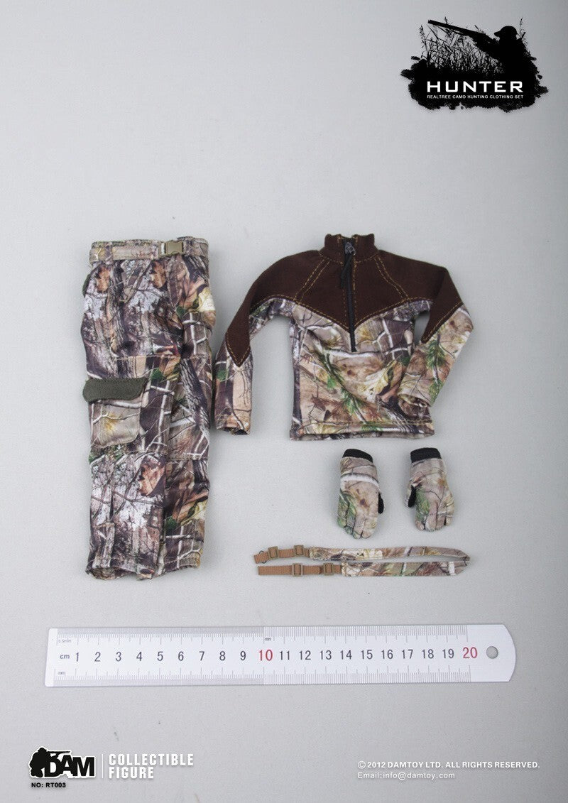 1:6 scale DamToys RealTree Camo Hunting Shirt for 12" Figures
