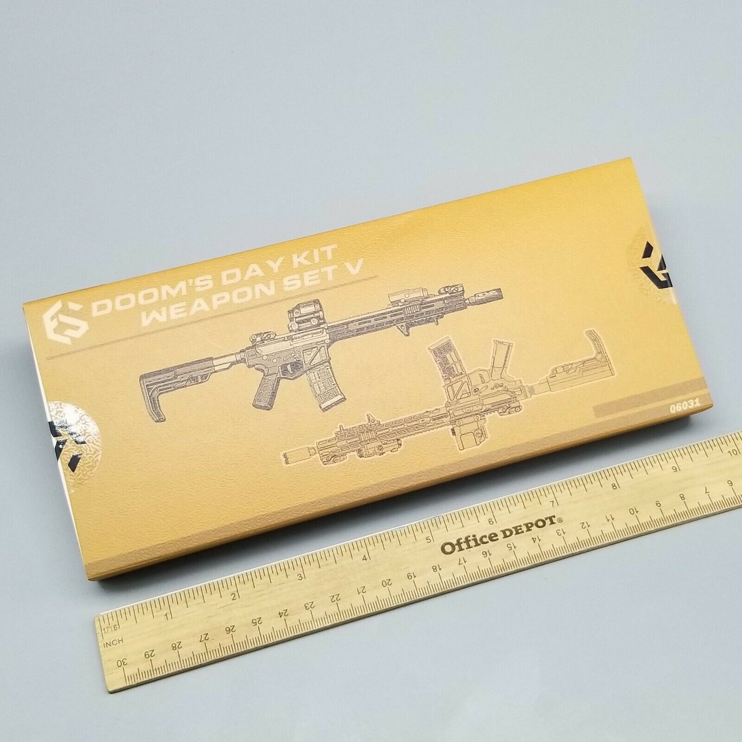 1:6 Easy & Simple Doom's Day Kit Weapon Set V Version A "Flamefinger" 06031A