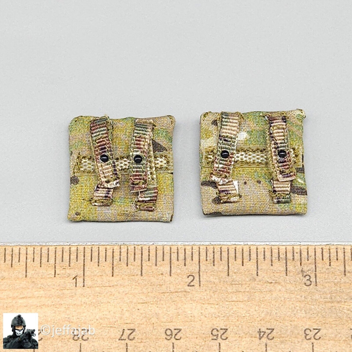 1:6 Easy & Simple Delta Force Chronology 2022 Multicam JPC Side Armor Plates x2