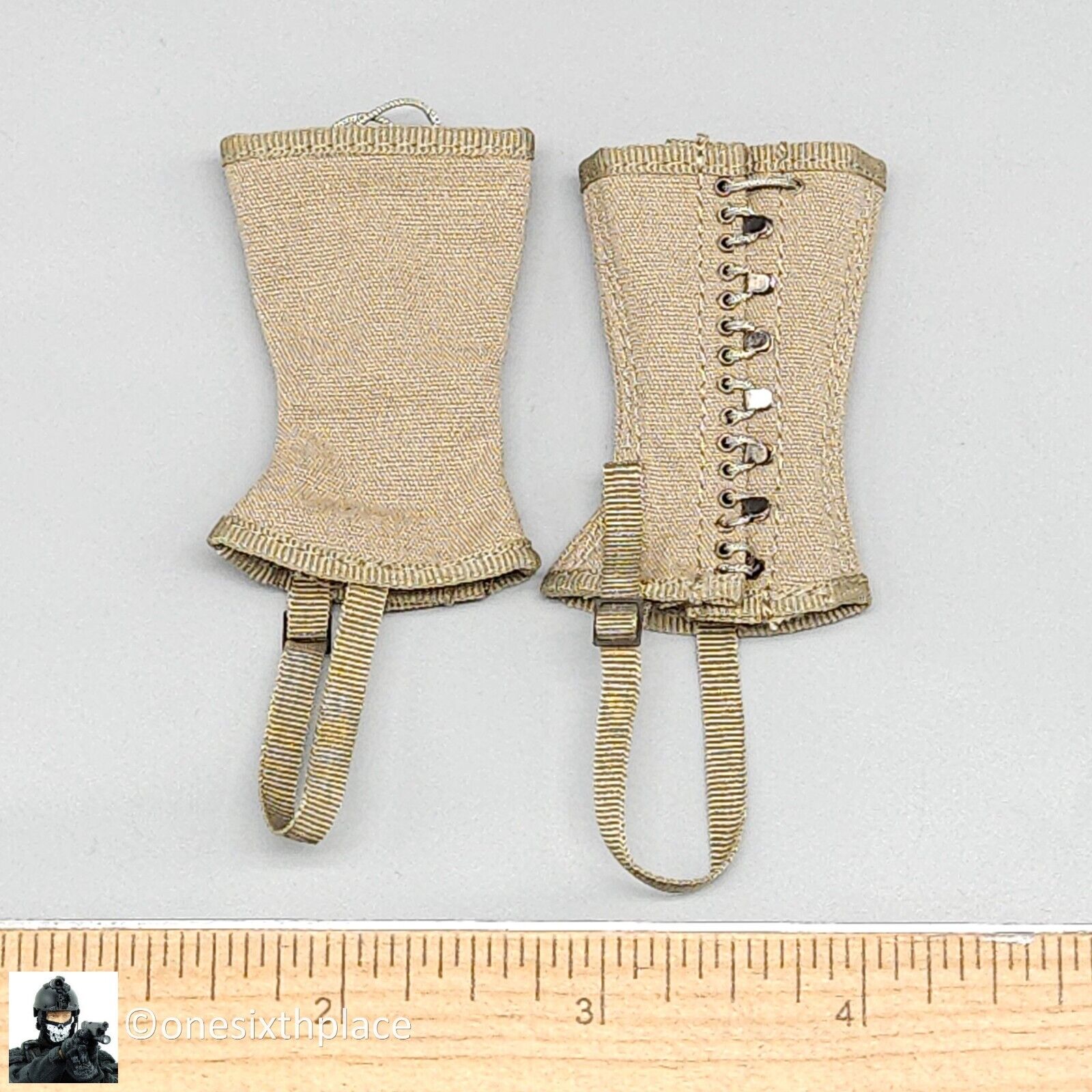 1:6 scale Ujindou WWII US Armored Infantryman Leggings Gaiters for 12" Figures