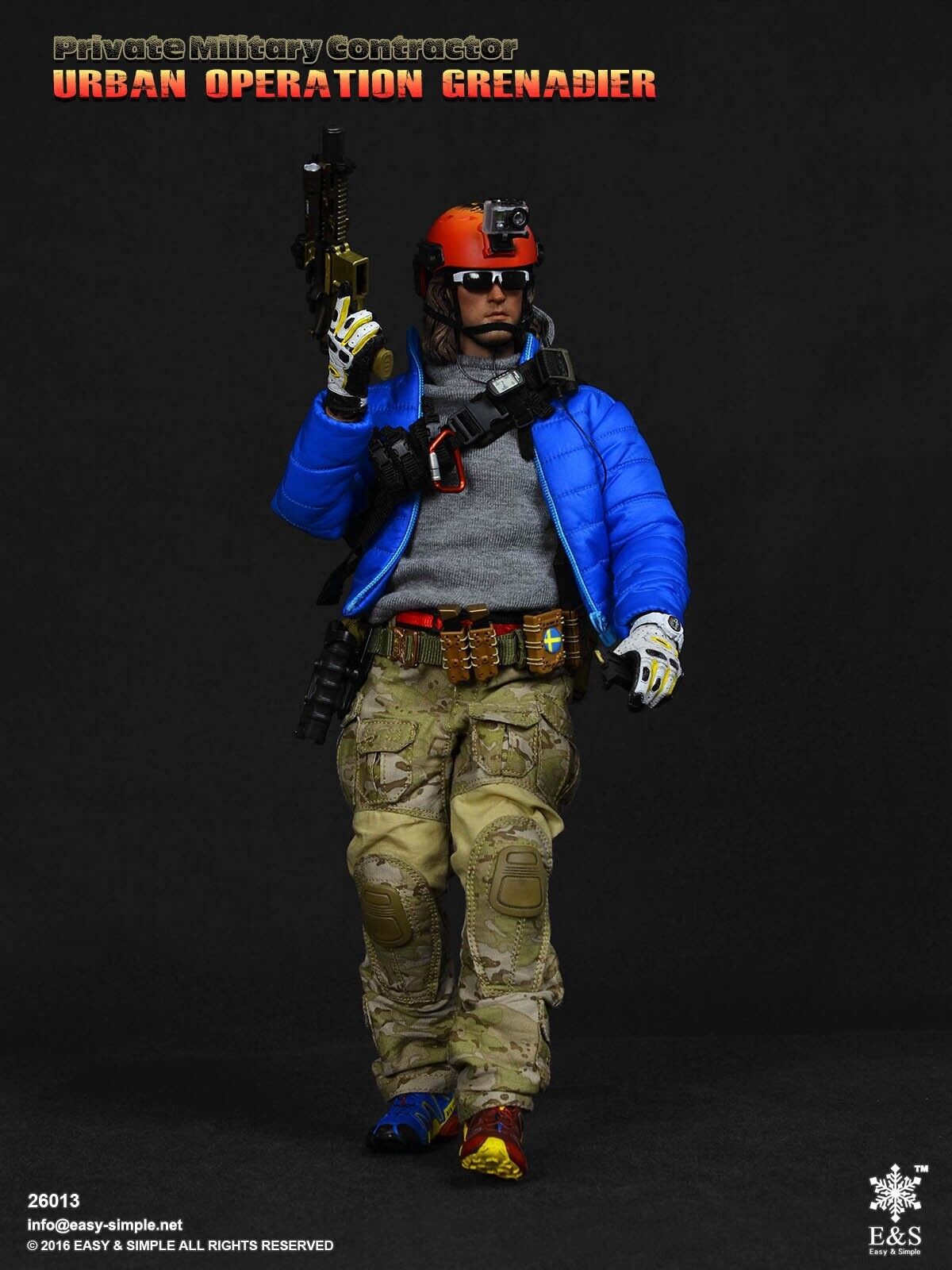 1:6 scale Easy & Simple PMC Urban Operation Grenadier 12" Action Figure 26013