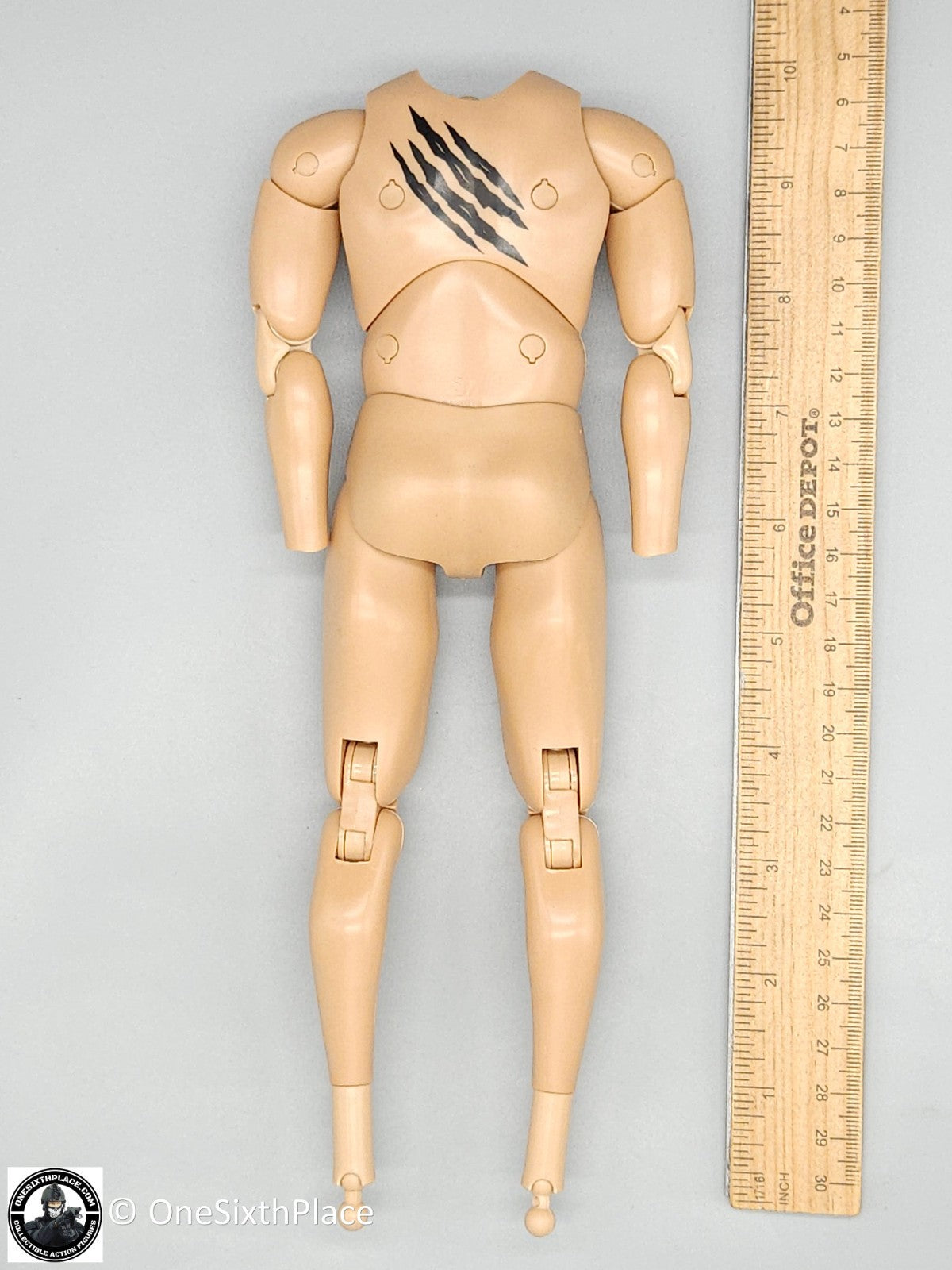 1:6 scale DamToys  Gangsters Kingdom Milevsky Tattoo Male Body for 12" Figures