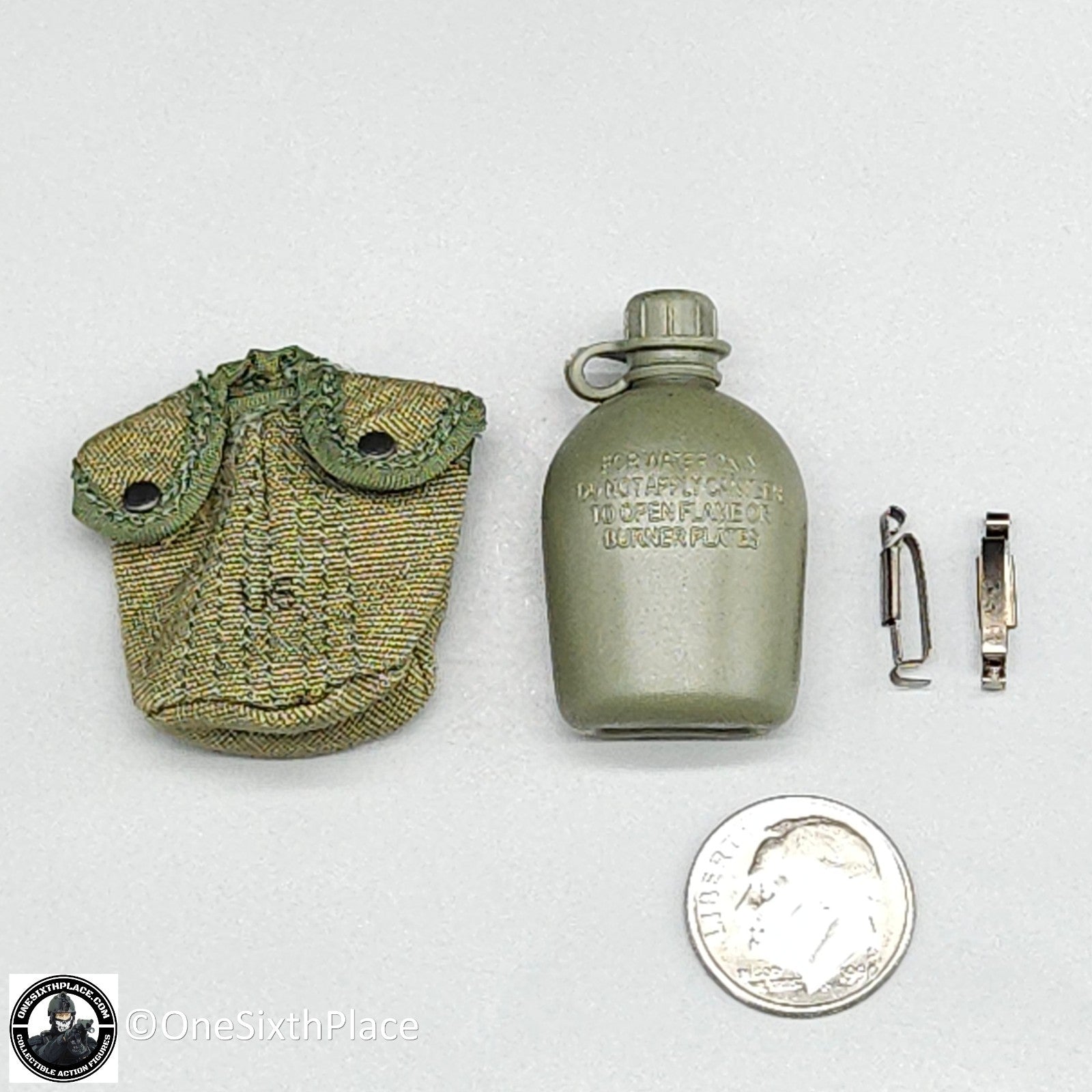 1:6 scale Whoho Toys Vietnam 173rd Airborne LRRP Canteen Pouch for 12" Figures