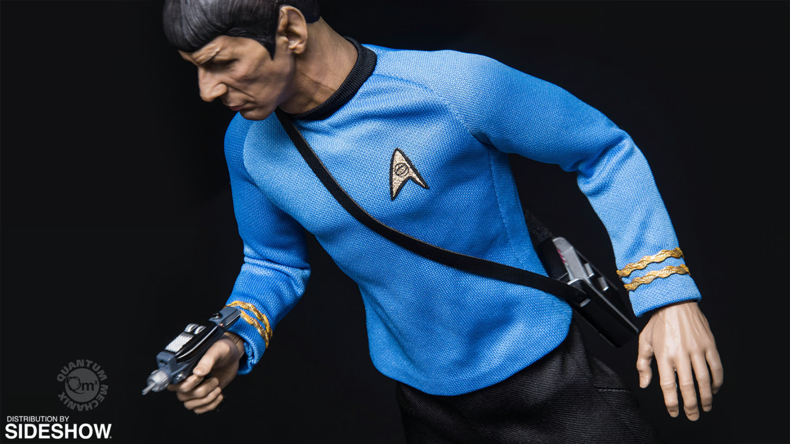 1:6 scale QMX Quantum Mechanix Star Trek Spock 12" Figure STR-0069