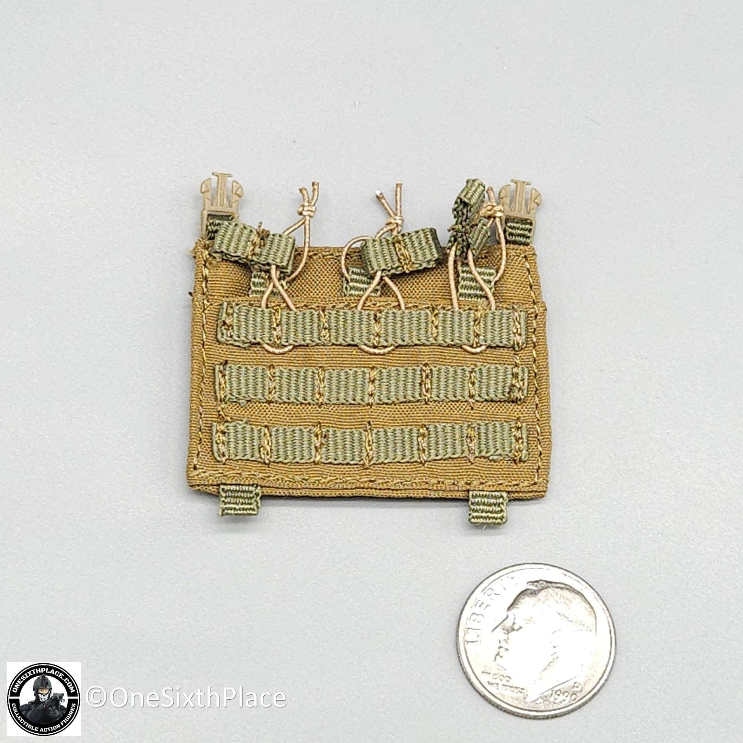 1:6 scale General's Armoury Bravo 7-1 Kill or Capture Triple M7 Mag Pouch