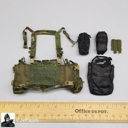 1:6 Easy & Simple PMC Urban Operation Sniper MK5 Chest Rig Set for 12" Figures