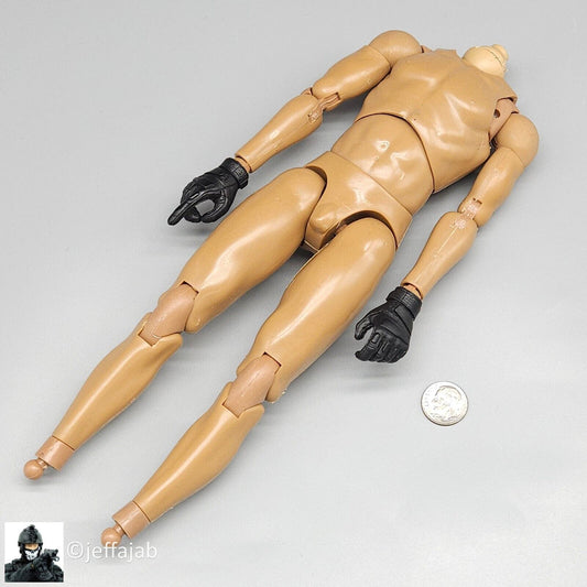 1:6 scale Mini Times CIA CQB Operator Male Body w/ Gloved Hands for 12" Figures