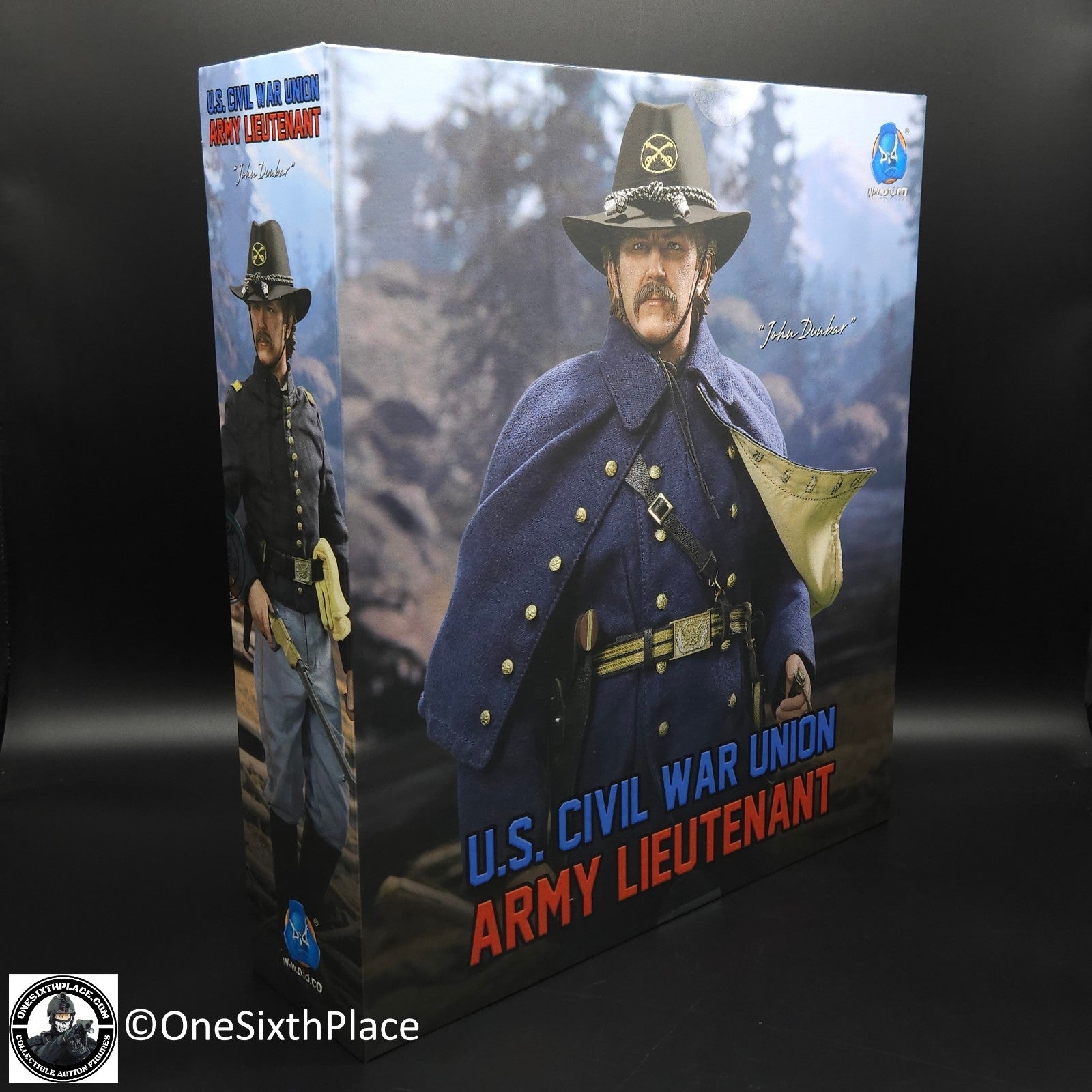 1:6 Scale DiD US Civil War Union Army Lieutenant John Dunbar 12" Figure NS80175