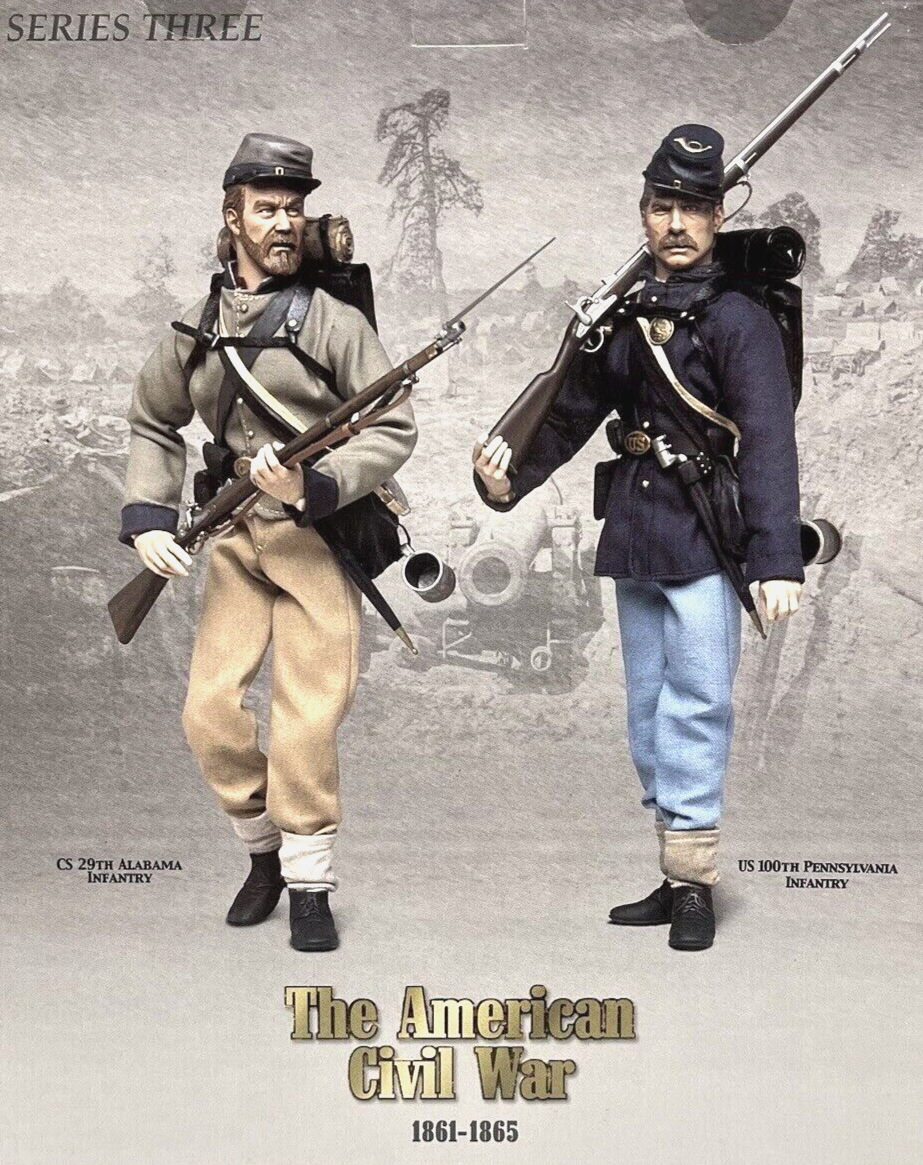 1:6 Sideshow Civil War Cap Pouch for 12" Figures Union Confederate