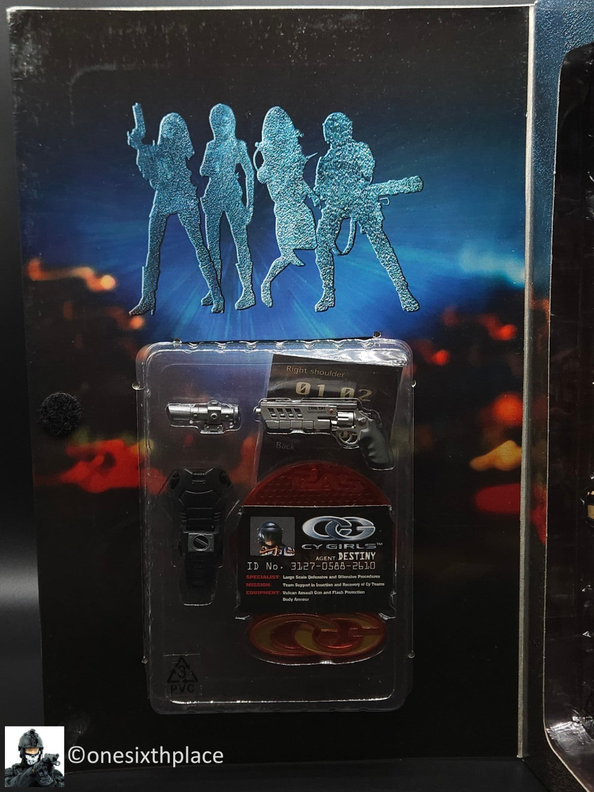 1:6 scale BBI Cy Girls Series 2 Destiny 12" Female Action Figure