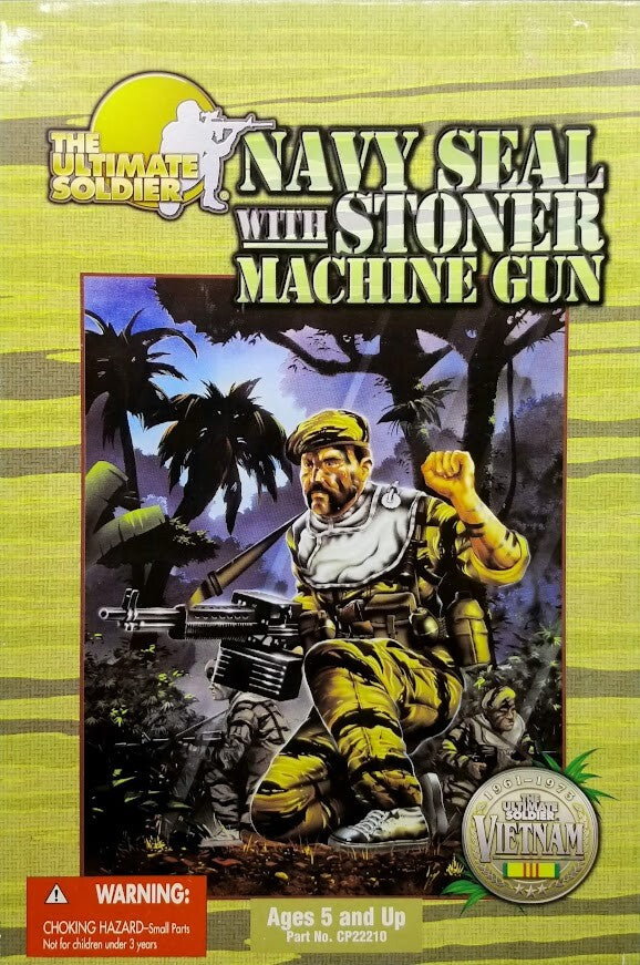 1:6 scale Ultimate Soldier Vietnam Navy SEAL Mk22 Hush Puppy Pistol 12" Figures