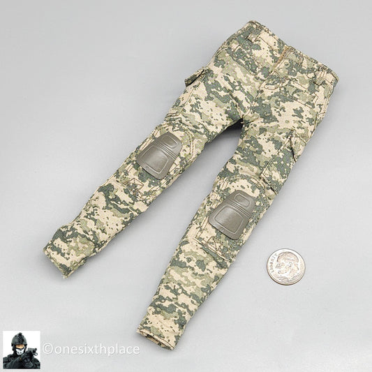 1:6 scale Fire Girl Female ACU Camo Combat Pants for 12" Figures