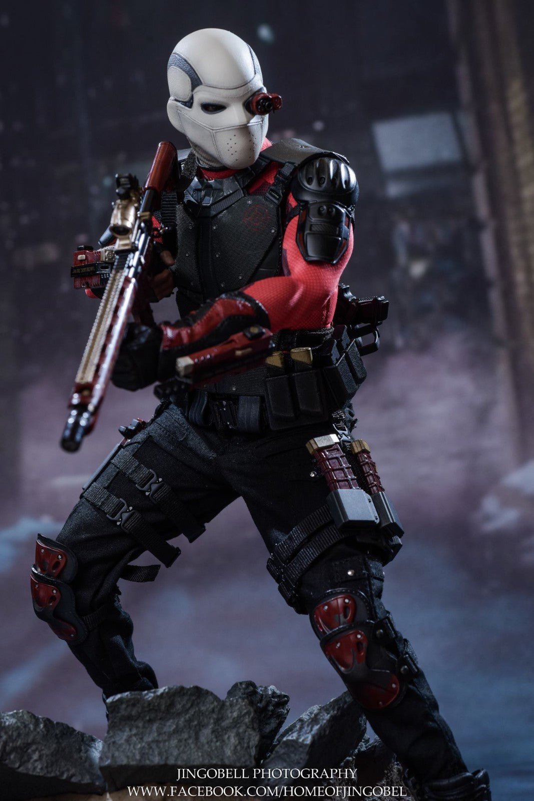 1:6 scale Hot Toys Deadshot Head Sculpt for 12" Figures MMS381